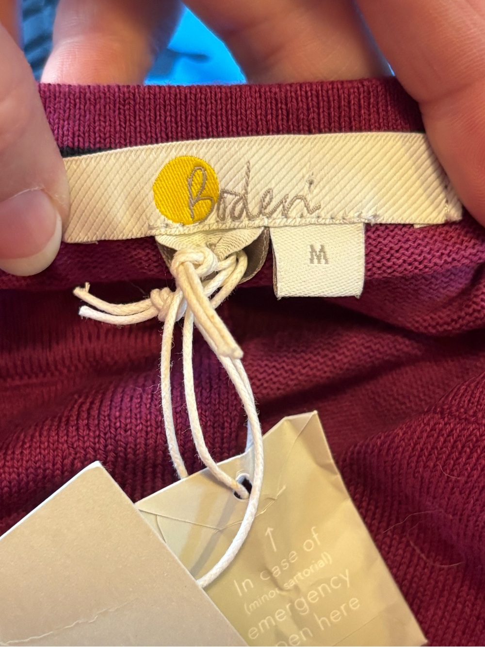 NWT Boden Favourite Crop Crew Cardigan sz M - Picture 3 of 7